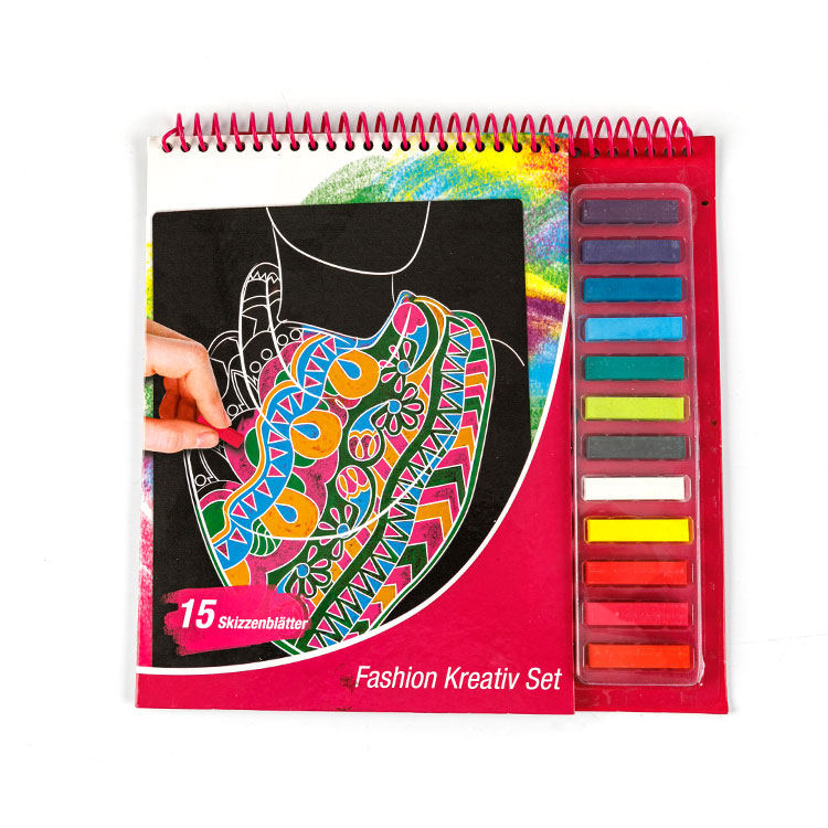 Sketch Book - Crayon NK ile Spiral Kitap